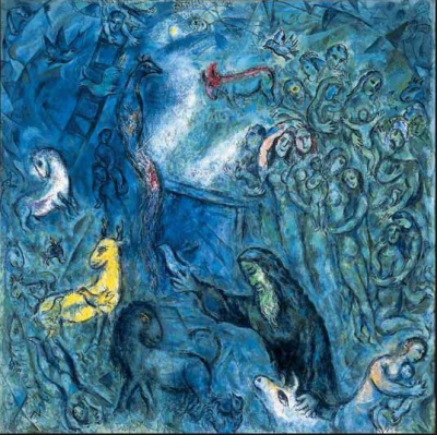 Photo: Marc Chagall, The Ark of Noah (1961-1966).  All species tend to aggregate and organize - Power depends on organization. There is an analogy between animals and plants and can be considered from a Darwinian point of view: all human species tend to aggregate and organize, man in social organizations